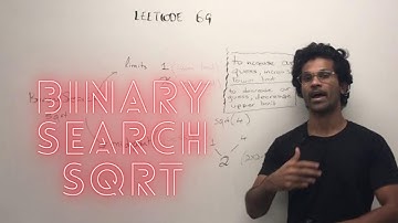 (Remade) Leetcode 69 - Sqrt(x) | Binary Search