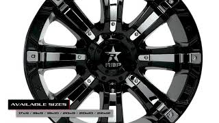 RBP 94R Black with Chrome Inserts 20x10
