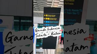 Flight experience  #garudaindonesia #b737800 from #hangnadim Batam to #soekarnohattaairport Jakarta