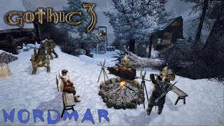 Gothic 3 - Back to Nordmar - the coldest land - music and relaxing ambient sounds