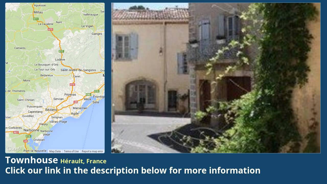 Townhouse for Sale in Hérault, France on frenchlife.biz townhouse vancouver
