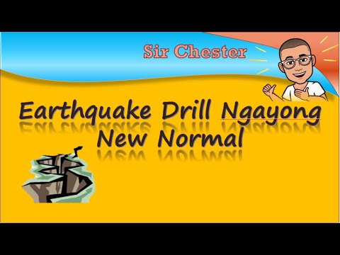 earthquake drill essay tagalog