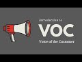 Introduction to Voice of the Customer (VOC) (Lean Six Sigma)