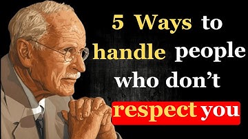 5 Jung-Inspired Ways to Shut Down Disrespect Without Losing Your Cool | Carl Jung