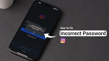 Hoe herstel ik een onjuist wachtwoord op Instagram?