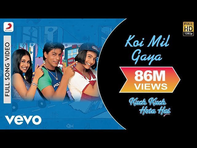 Koi Mil Gaya - Full Video|Kuch Kuch Hota Hai |Shah Rukh Khan,Kajol,Rani Mukerji class=