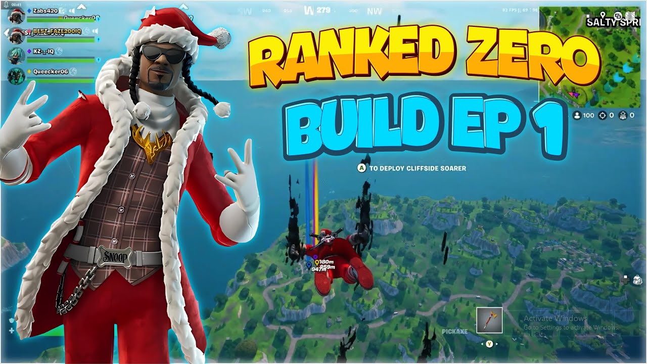 Fortnite Ranked: Climbing the Ladder – Zero Build Highlights! - YouTube