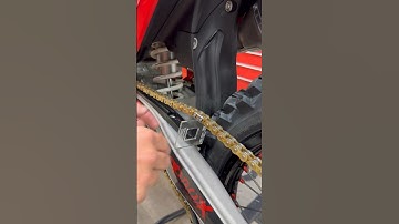 Chain Slack Dirt Bike @WorksConnectionUSA #dirtbike #motocross #mx