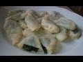 Курзе с крапивой, зелёным луком и шпинатом. Рецепт курзе.