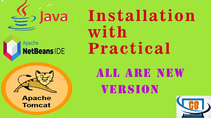 Installation of jdk 15,  Netbeans 12 and Apache Tomcat Server 10 To run the jsp and servlet programm