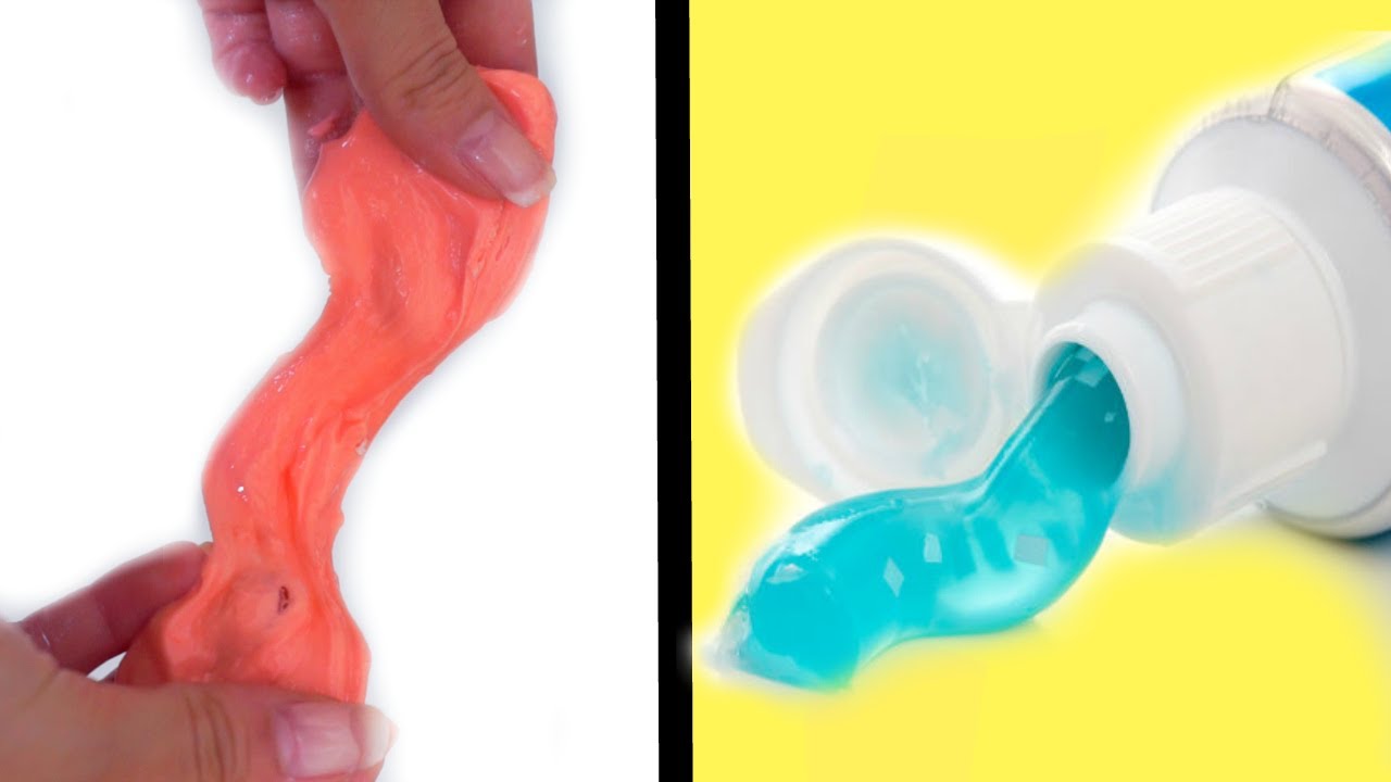 Slime With Toothpaste Slime Without Glue Without Borax Without Face Mask Testing Your Recipes