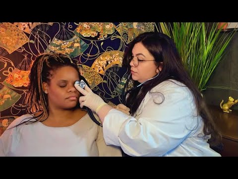 Real Person Scalp & Lice Check with Treatment | Detailed ASMR Face Inspection, Checking Sensitivity