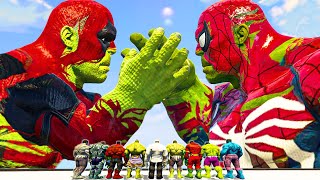 Hulk Fight | Spider Hulk vs Deadpool Hulk - What If