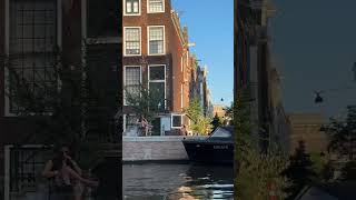 Amsterdam Vanaf De Grachten Uit In Amsterdam