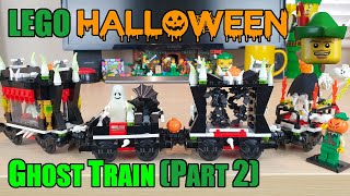LEGO Halloween - Ghost Train MOC (Part 2) 🎃🦇👻🚆🏹