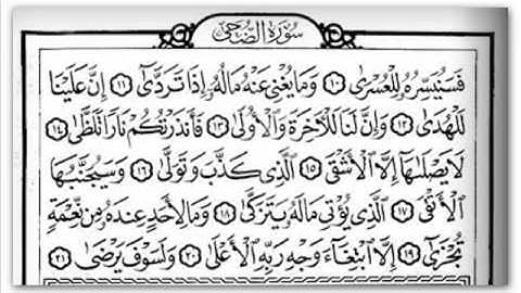 سورة الليل للقارئ الشيخ وليد ابراهيم الفلوجي