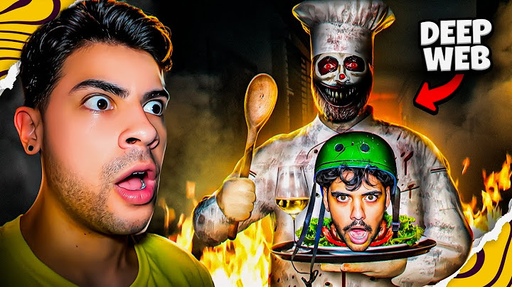 COMPREI um PALHAÇO na DARKWEB, BIG O COZINHEIRO