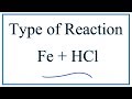 Iron and Hydrochloric Acid Reactions