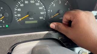 How to reset T-belt light on Hiace Lh172 LH162