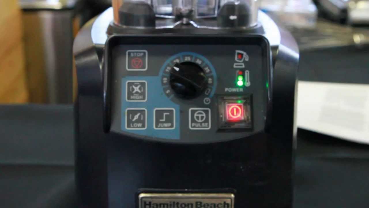 Hamilton Beach HBH650 Commercial Tempest Blender, Black 