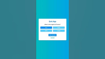 Build a Simple Quiz App with JavaScript | Interactive Quiz Game | WebCraft & Devs #code #programming
