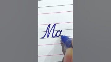 Map in cursive writing #cursivewriting #handwriting #calligraphy #shorts