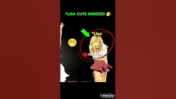 🤧😲she is so cute while sneezing#blackpink #lilies #lisa#blink#confessyourlove #jump #deadline