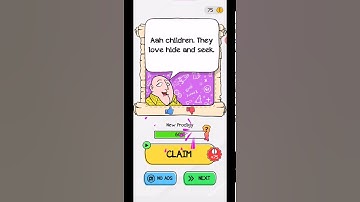 Braindom 2 : Riddles Puzzle Game Level 18 Solution | Where are the slippers?