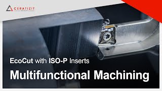 Multifunctional Machining: EcoCut with ISO-P Inserts