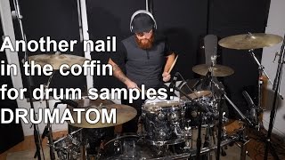 Another nail in the coffin for Drum Samples - DRUMATOM | SpectreSoundStudios TUTORIAL