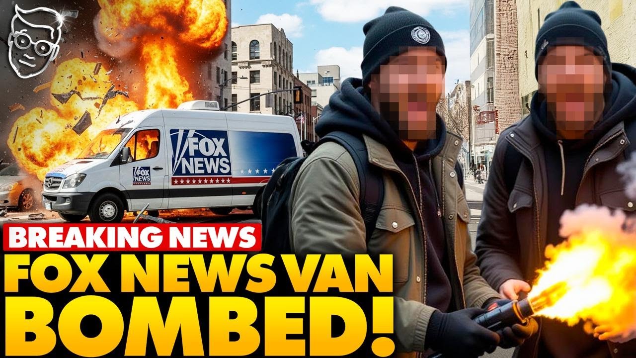 Fox News Van BOMBED By Left-Wing Terrorists Near Charlie Kirk Murder Scene | FBI Arrests, Charges...