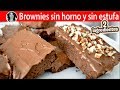 BROWNIES CON 2 INGREDIENTES SIN HORNO Y SIN ESTUFA | #VickyRecetaFacil