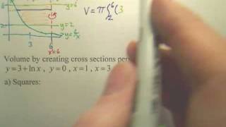 7.2 Volume by Disk Method Practice B1 - Calculus