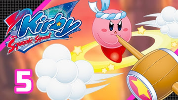 Kirby: Squeak Squad - Level 5: Vocal Volcano 100% - 100% Playthrough (5)