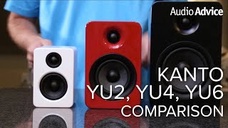 Kanto YU2, YU4, YU6 Speaker Comparison