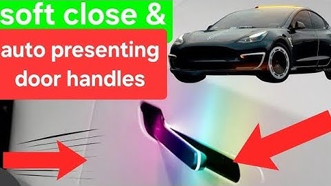 ✨ ULTIMATE Tesla Door Upgrade! SOFT CLOSE + AUTO-PRESENTING Handles! (Model 3/Y) 🤩
