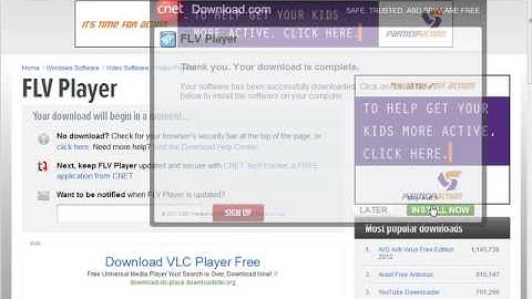 How To Play FLV Files On Your Desktop