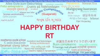 RT   Languages Idiomas - Happy Birthday