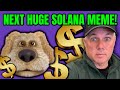Ben the dog  next huge solana meme coin find out now
