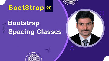 Bootstrap Spacing Classes - Bootstrap5 Tutorial 20 🚀