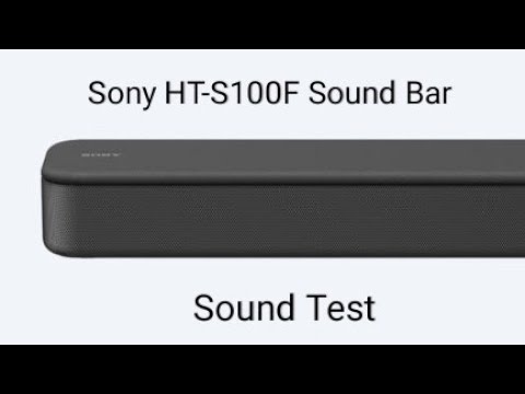 Sound Test | SONY HT-S100F