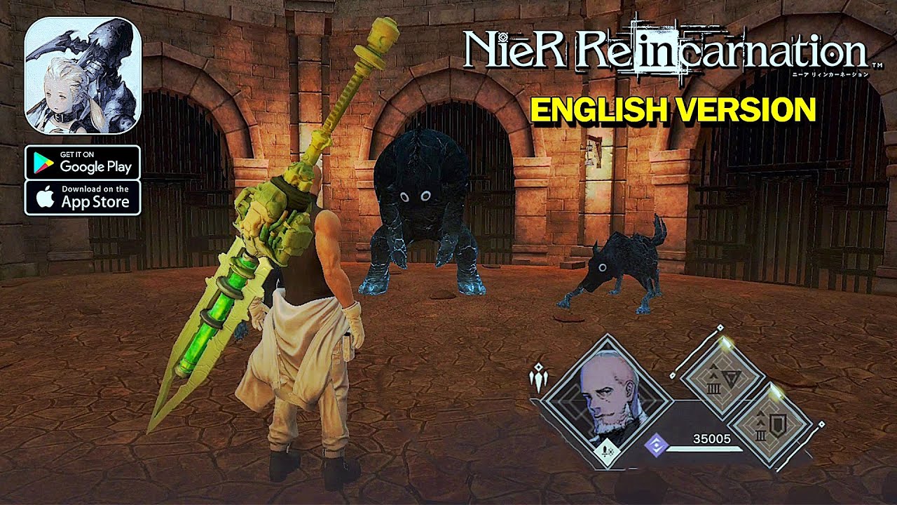 Nier Reincarnation - Gameplay Demo [HD 1080P] 