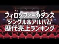 フィロソフィのダンスシングル&アルバム歴代売上ランキング