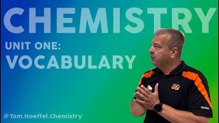 Chemistry vocabulary