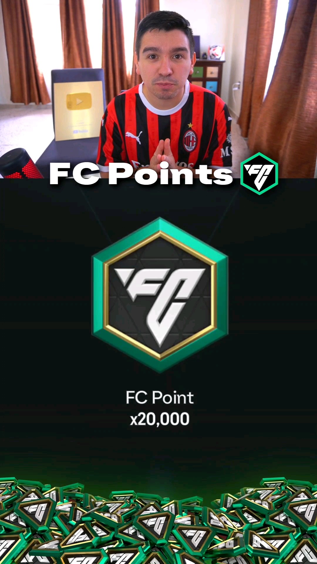 Mejoré la #Cuenta de un seguidor en #FCMOBILE #Regalé #FCPOINTS #Pase #Premium #Monedas y #Jugadores