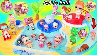 LOL Surprise! Dolls Opening GOLD Confetti Pop Ball! screenshot 1