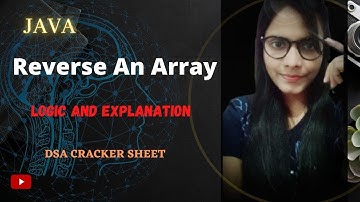 Reverse an Array|Love Babbar|DSA sheet| JAVA