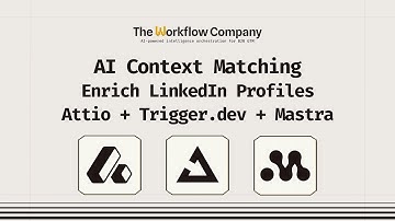 Enrich LinkedIn Profiles with AI Context Matching | Attio + TriggerDev + Mastra | GTM Walkthrough
