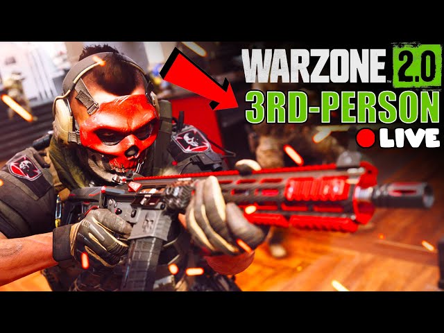 LIVE - 3RD PERSON WARZONE 2 - TPP BATTLE ROYALE GAMEPLAY