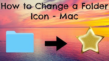 How to Change a Folder Icon - Mac